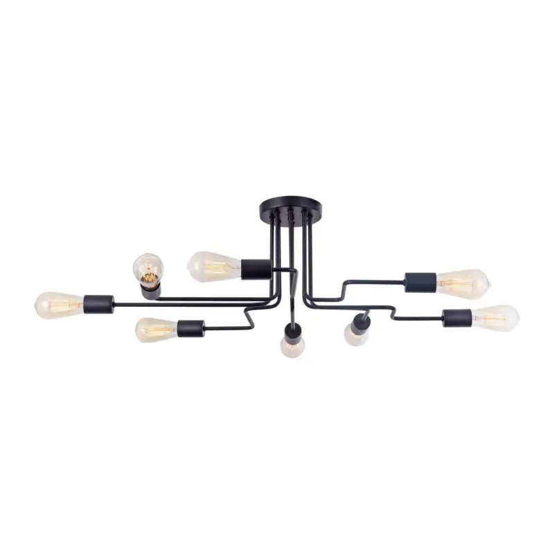 Deckenleuchte Gilbert Schwarz max. 60 Watt Deckenlampe
