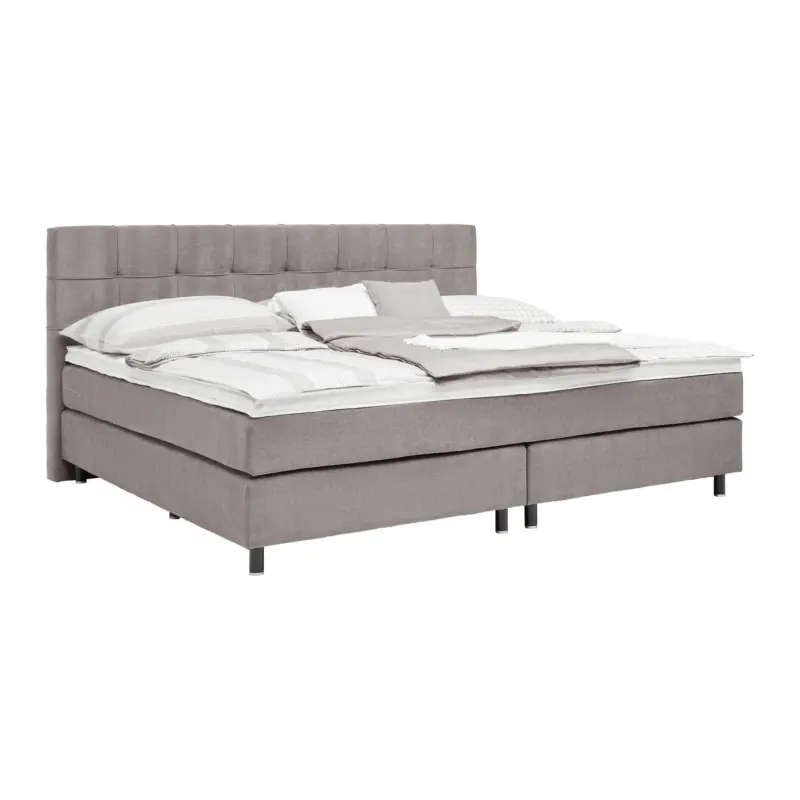 Boxspringbett Primo Dunkelgrau ca. 220x200cm