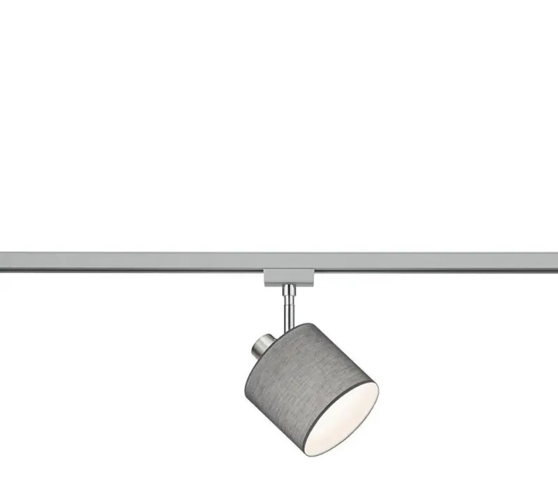 Schienensystem-Strahler Tommy Duoline Grau max. 25 Watt