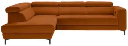Ecksofa Emma links Orange