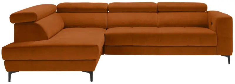 Ecksofa Emma links Orange