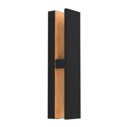 Au&szlig;enwandleuchte Costorio Braun/Schwarz max. 11,7 Watt Wandlampe