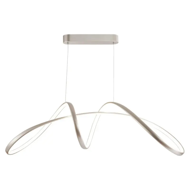 LED-H&auml;ngeleuchte Infinity Silberfarben max. 50 Watt