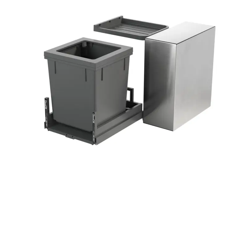 Einbauabfallsammler 107281 Grau