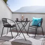 m&ouml;max Dornbirn - Ihr Trendm&ouml;belhaus in Dornbirn Gartentisch Sam Anthrazit Metall/Glas &Oslash; ca. 60cm