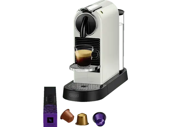 De'Longhi EN167W CitiZ Nespresso-Maschine Wei&szlig;