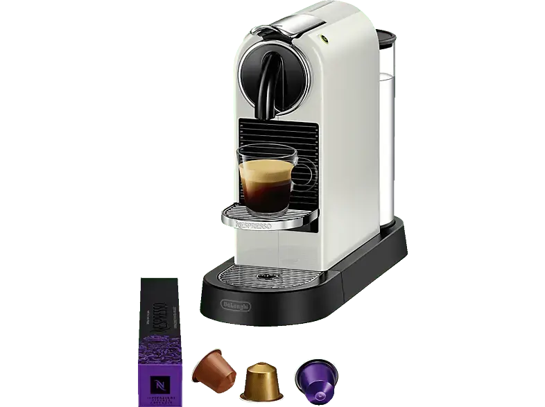 De'Longhi EN167W CitiZ Nespresso-Maschine Wei&szlig;