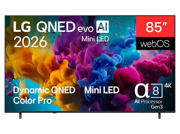 LG Electronics 85QNED8MB6A (2026) 85 Zoll 4K QNED evo Mini LED Smart TV; QNED evo TV