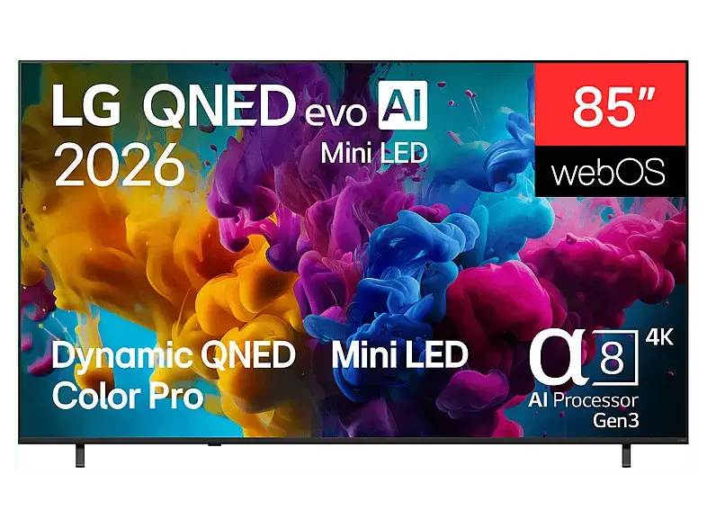 LG Electronics 85QNED8MB6A (2026) 85 Zoll 4K QNED evo Mini LED Smart TV; QNED evo TV