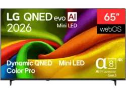 LG Electronics 65QNED8MB6C (2026) 65 Zoll 4K QNED evo Mini LED Smart TV; QNED TV