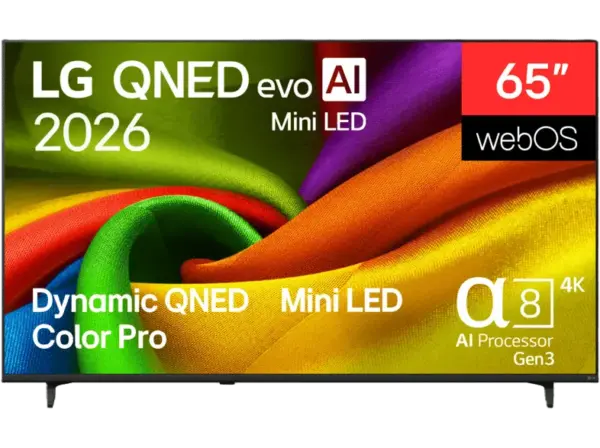 LG Electronics 65QNED8MB6C (2026) 65 Zoll 4K QNED evo Mini LED Smart TV; QNED TV