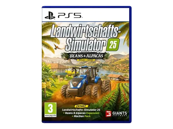 Landwirtschafts-Simulator 25 Beans + Alpacas Edition - PlayStation 5 [Blu-ray]