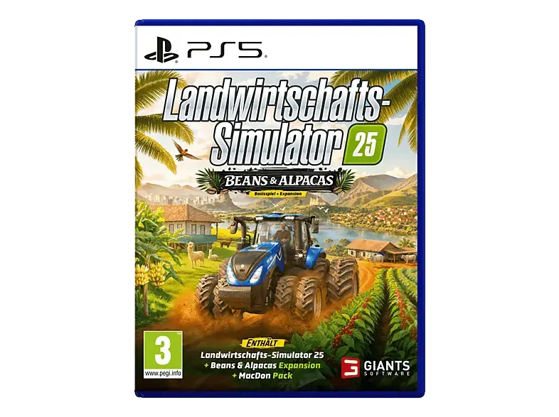 Landwirtschafts-Simulator 25 Beans + Alpacas Edition - PlayStation 5 [Blu-ray]
