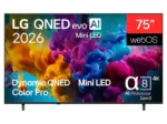 MediaMarkt LG Electronics 75QNED8MB6A (2026) 75 Zoll 4K QNED evo Mini LED Smart TV; QNED evo TV - bis 09.11.2026