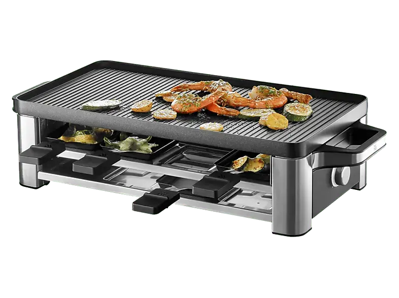 WMF LONO Raclette (in Silber, f&uuml;r 8 Personen, 1500 Watt)