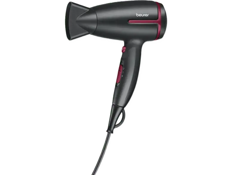 Beurer 107.16 HC 25 Limited Edition Reisehaartrockner Schwarz (1600 Watt)