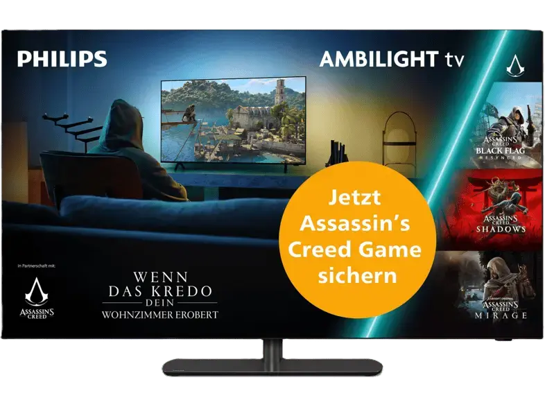 Philips 55OLED811/12 (2026) 55 Zoll 4K OLED Ambilight TV; OLED TV