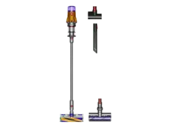 Dyson V12 Detect Slim Absolute Kabelloser Staubsauger (350 ml, Akkulaufzeit: 60 min, Gelb/Nickel)