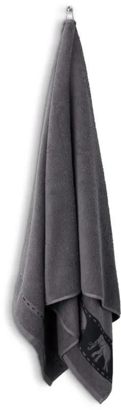 JYSK Кърпа MALUNG 70x140 см тъмносива KRONBORG