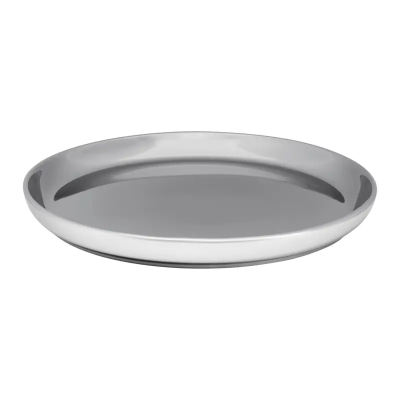 Dessertteller Shiny Silver Silberfarben &Oslash; ca. 21,5cm