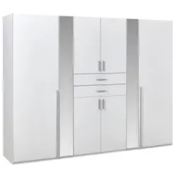 Kleiderschrank in Wei&szlig;