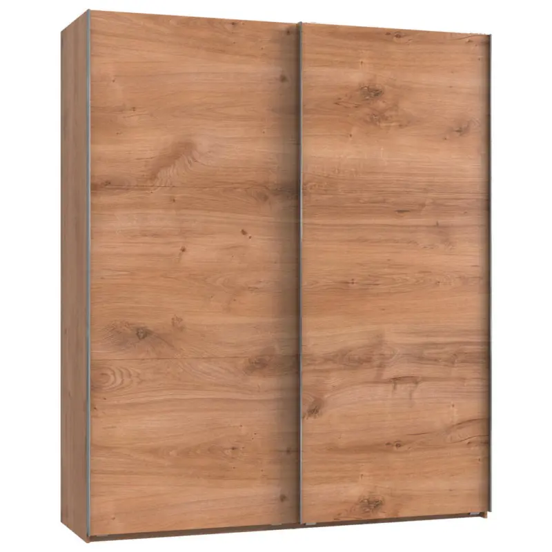 Schwebet&uuml;renschrank in Eichefarben