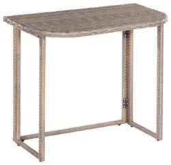 Gartentisch klappbar Metall/Kunststoff L: 90 cm