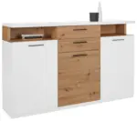 m&ouml;max Dornbirn - Ihr Trendm&ouml;belhaus in Dornbirn Sideboard Woy Wei&szlig;/Eichefarben