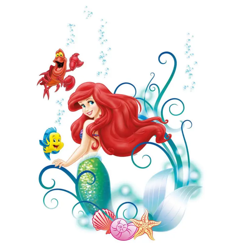 Dekosticker 50/70 cm Arielle