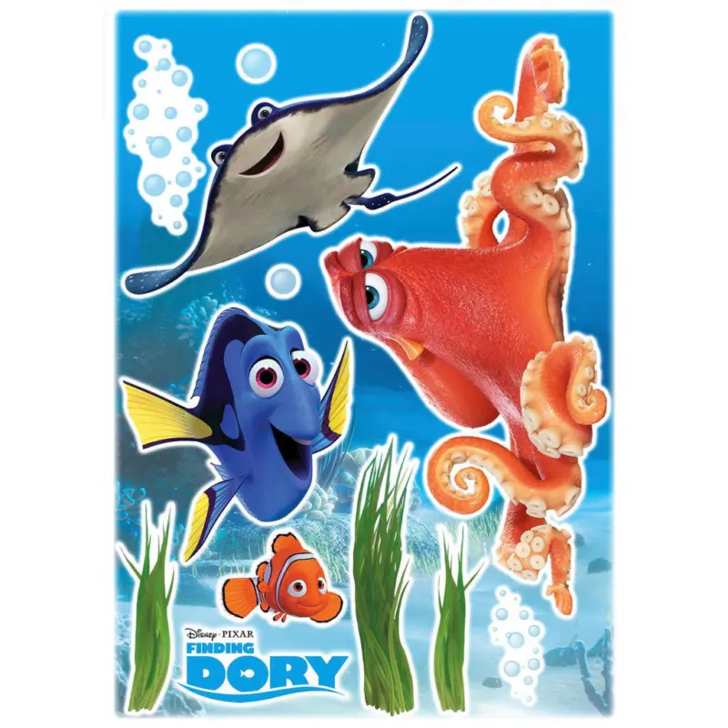 Dekosticker 50/70 cm Dory and Friends
