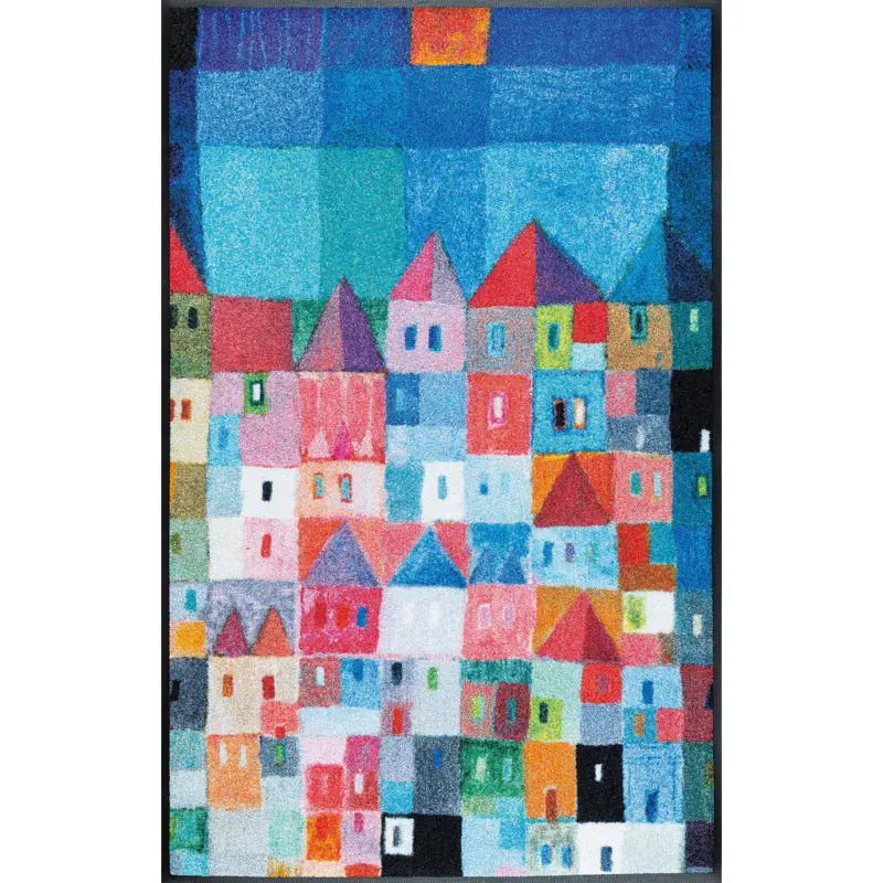 Fussmatte 75/120 cm Colourful Houses