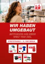 KiK KiK: Wir haben umgebaut - bis 02.11.2026