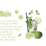XXXLutz Lauterach - Ihr M&ouml;belhaus bei Bregenz Dekosticker 100/70 cm Mojito