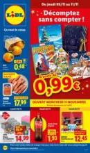 Lidl Les promos de la semaine - du 05.11.2026