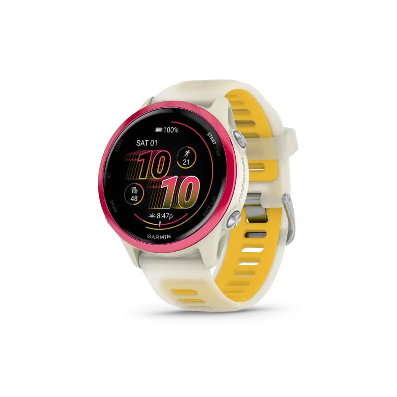 Смарт часовник Garmin FORERUNNER 570 42mm MANGO/RASPBERRY 010-02970-02 , 1.20 , 8