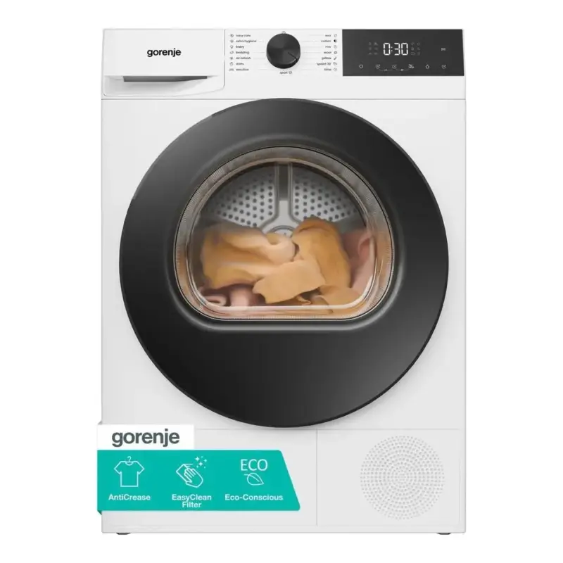Сушилня Gorenje DG2P7D , 7 kg, D , Бял