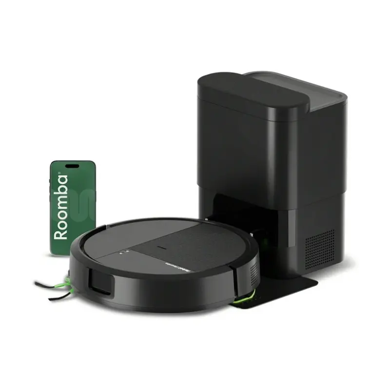 Прахосмукачка робот IRobot Roomba 115 Combo + AutoEmpty dock (black)
