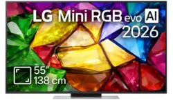 Телевизор LG 55MRGB87B3B , 139 см, 3840x2160 UHD-4K , 55 inch, Mini LED , Smart TV , Web Os