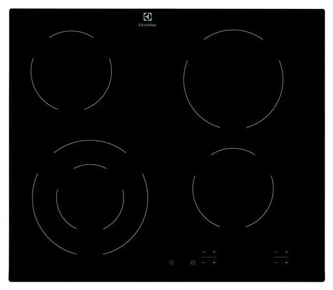 Вграден керамичен плот Electrolux EHF6241FOK , Електрически