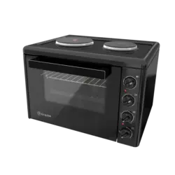 Готварска печка мини Елдом 203VFEN-NEW , 2 ток , Черен