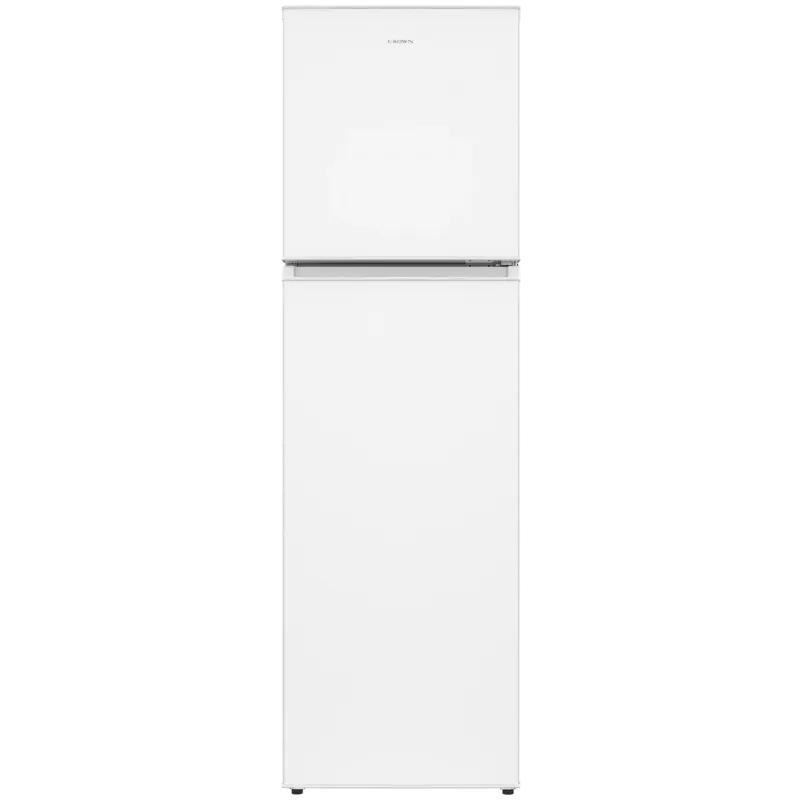 Хладилник с горна камера Crown DF154WH , 157 l, E , Бял , Статична