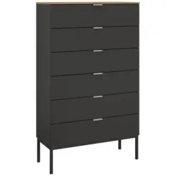 Highboard , 80/138/42 cm, 6 Schublade(n)