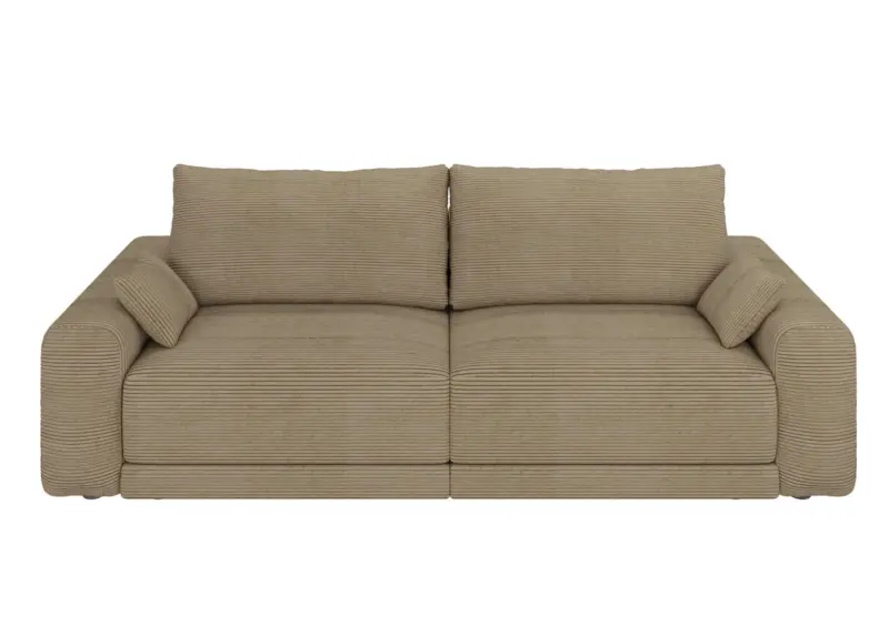 Sofa Plain Cappuccinofarben