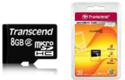 Transcend MicroSDHC Class 2 (SD2.0) 8GB Stromsparend NEU OVP
