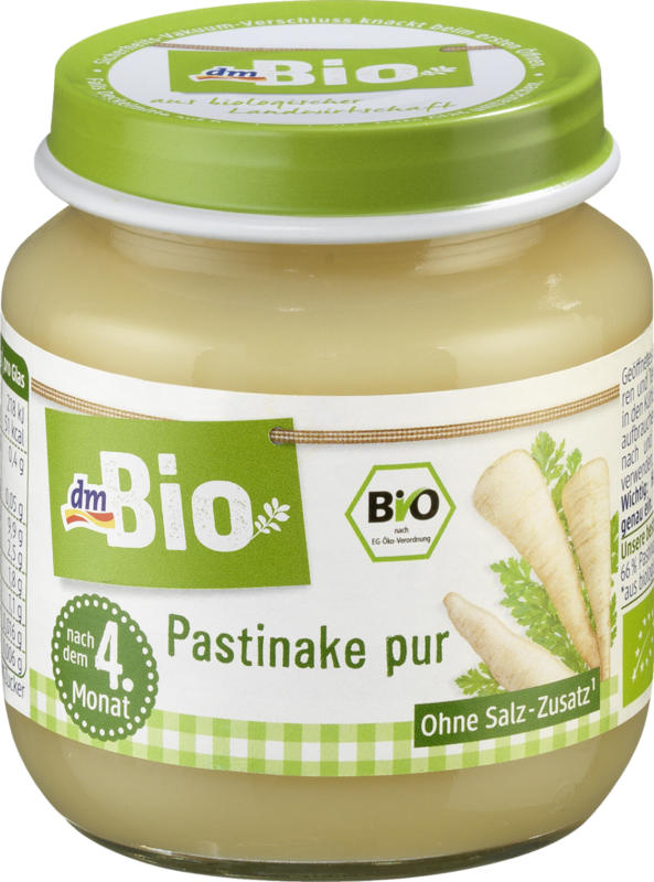 dmBio Pastinake pur nach dem 4. Monat