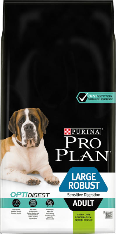 Pro Plan Dog Large Robust Adult OPTI DIGEST Agneau 14kg