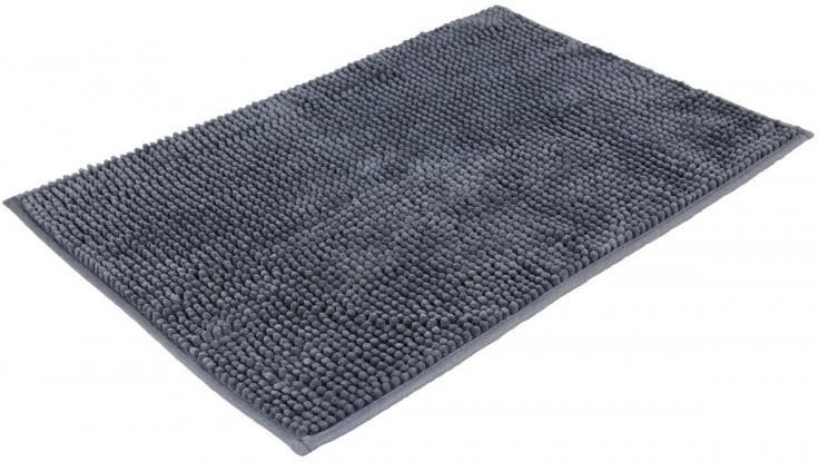 Badmatte Chenille anthrazit 40 x 60 cm