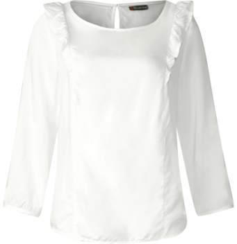 Feminine Volant Bluse