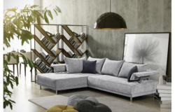 Ecksofa Vivaro grau