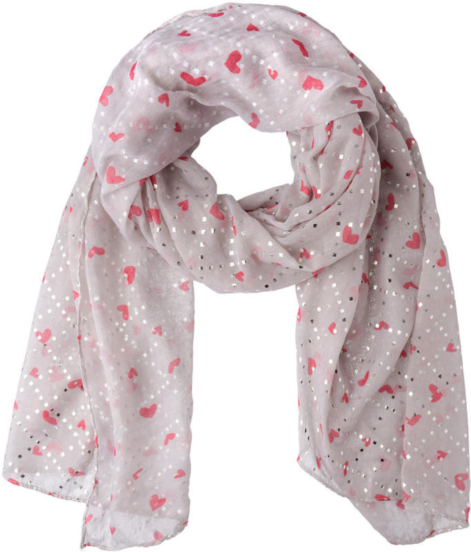 Damen Tuch mit Folien-Print